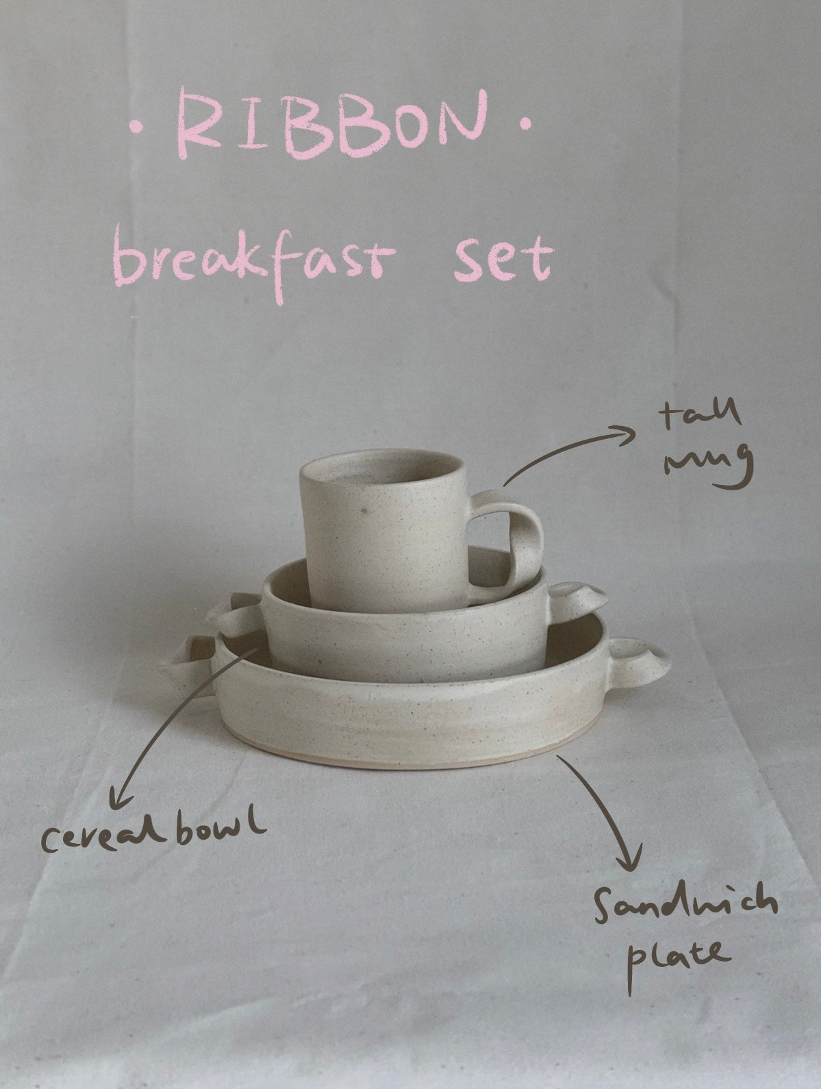 RIBBON Breakfast set