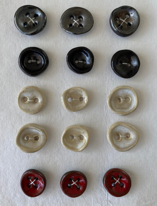 20-25mm Ceramic Buttons